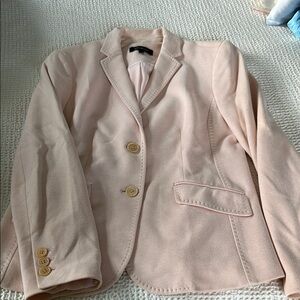Talbots Light Pink Blazer with Button Detail